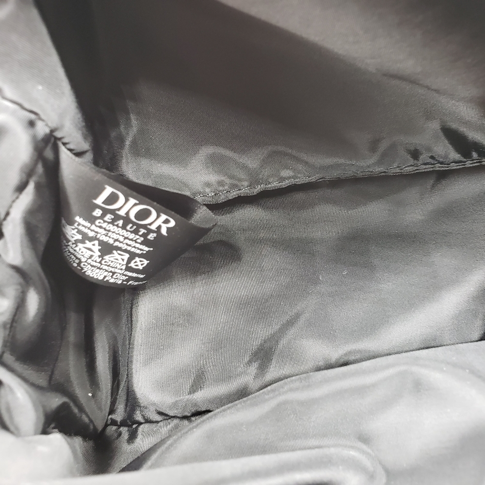 DIOR Cosmetics Bag Blue Black - Picture 11 of 15